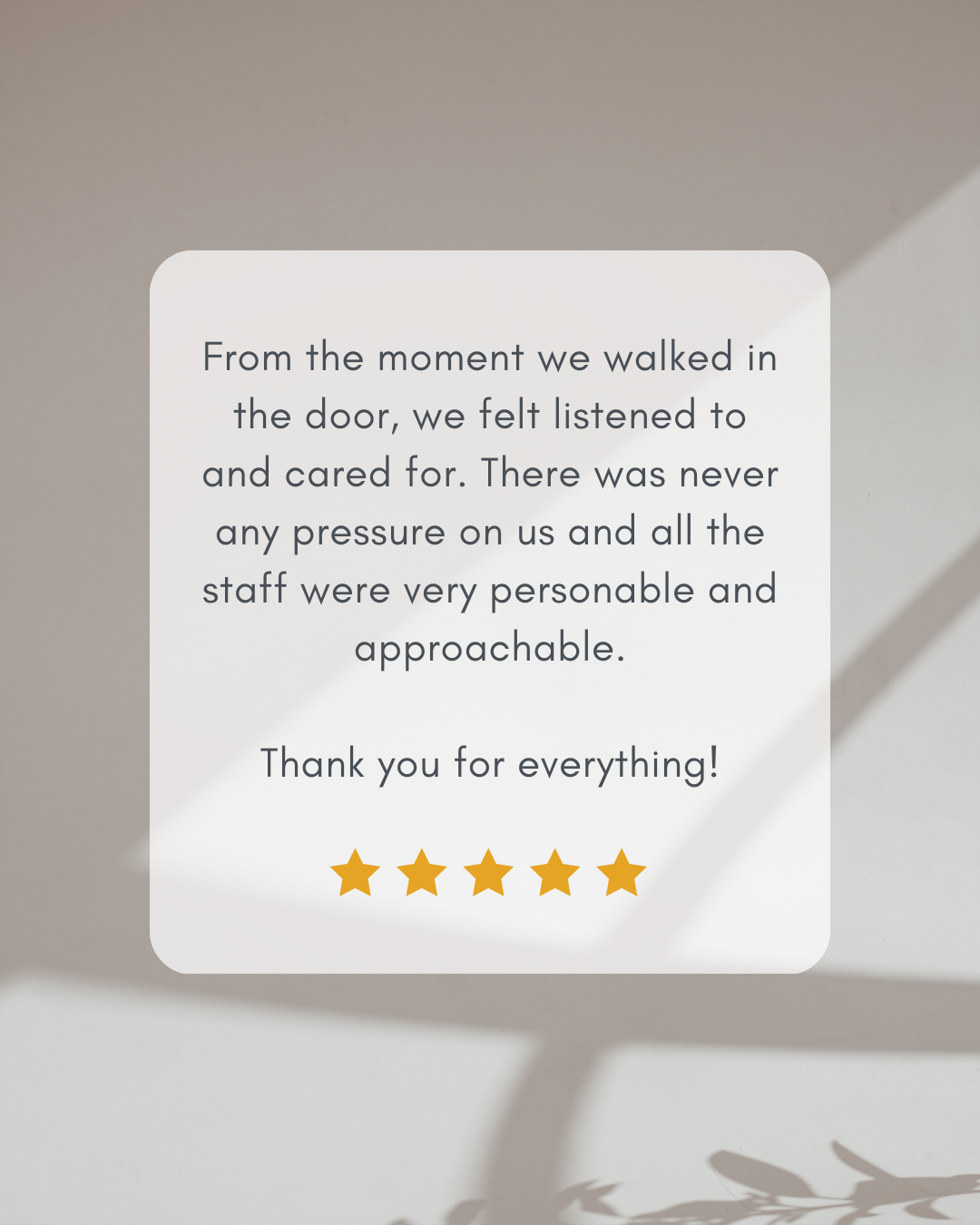 Waterstone Clinic Patient Review Testimonial